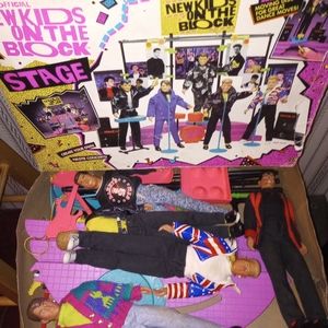 New kids on the block stage and members